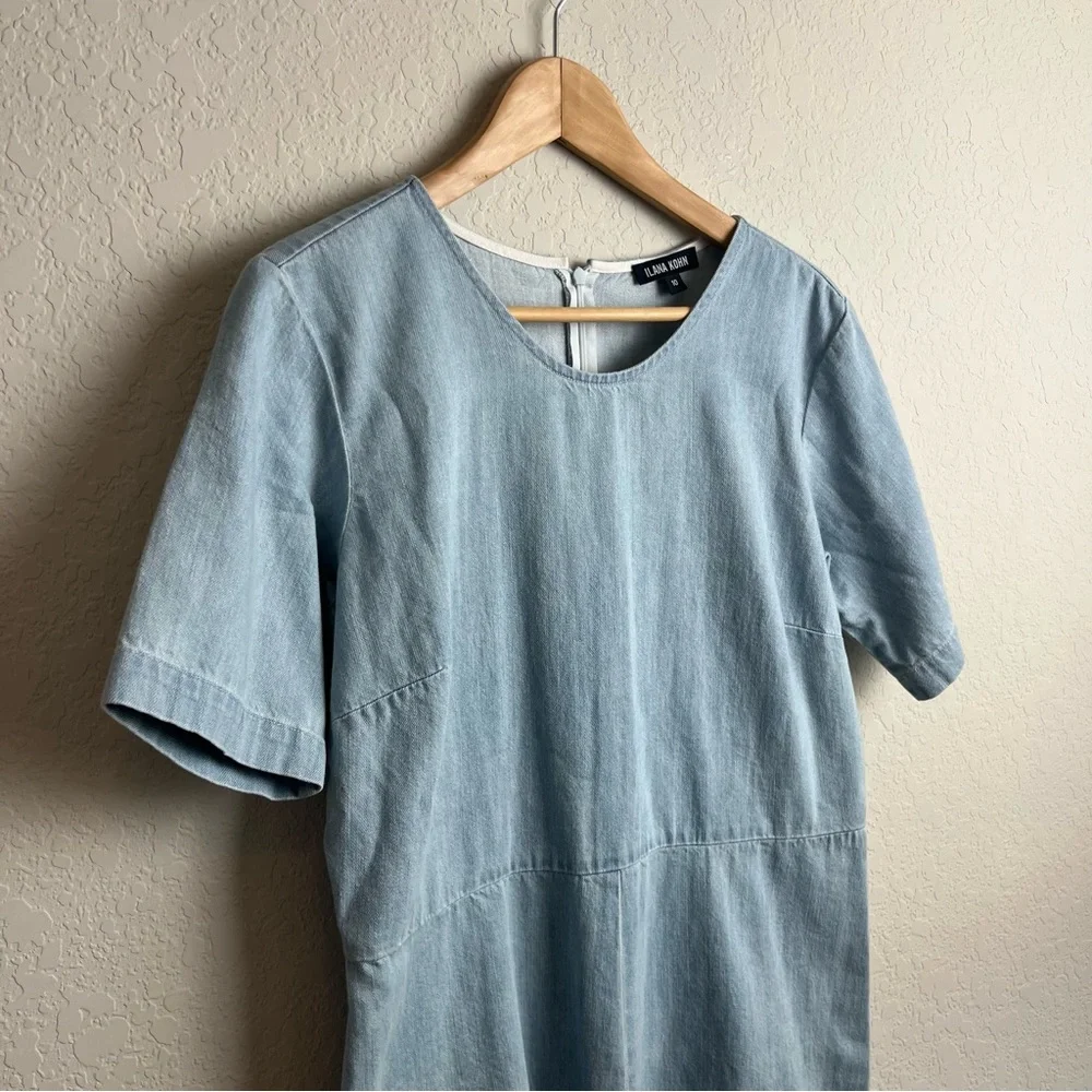 Ilana Kohn Lee Romper Denim Jumpsuit